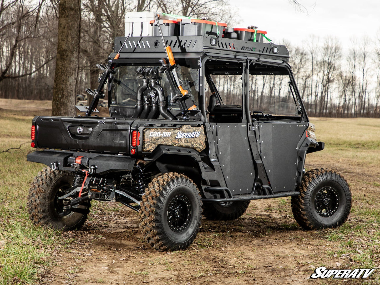 Can-Am Defender In-Bed Gun Rack