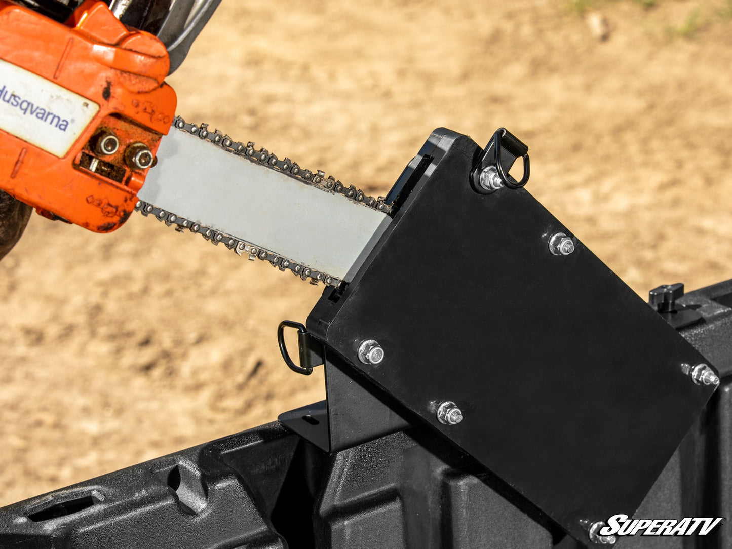 Can-Am Defender Chainsaw Mount