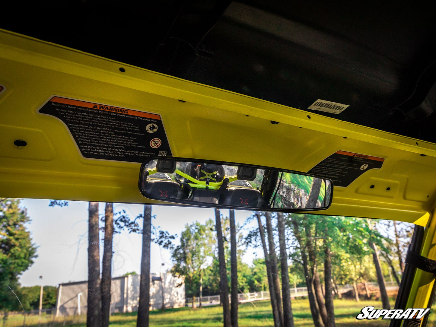 Can-Am Defender Curved Rear View Mirror