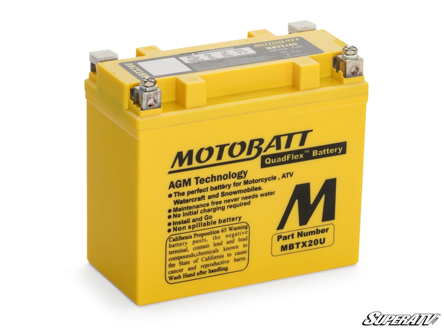 Can-Am Outlander Motobatt Battery Replacement