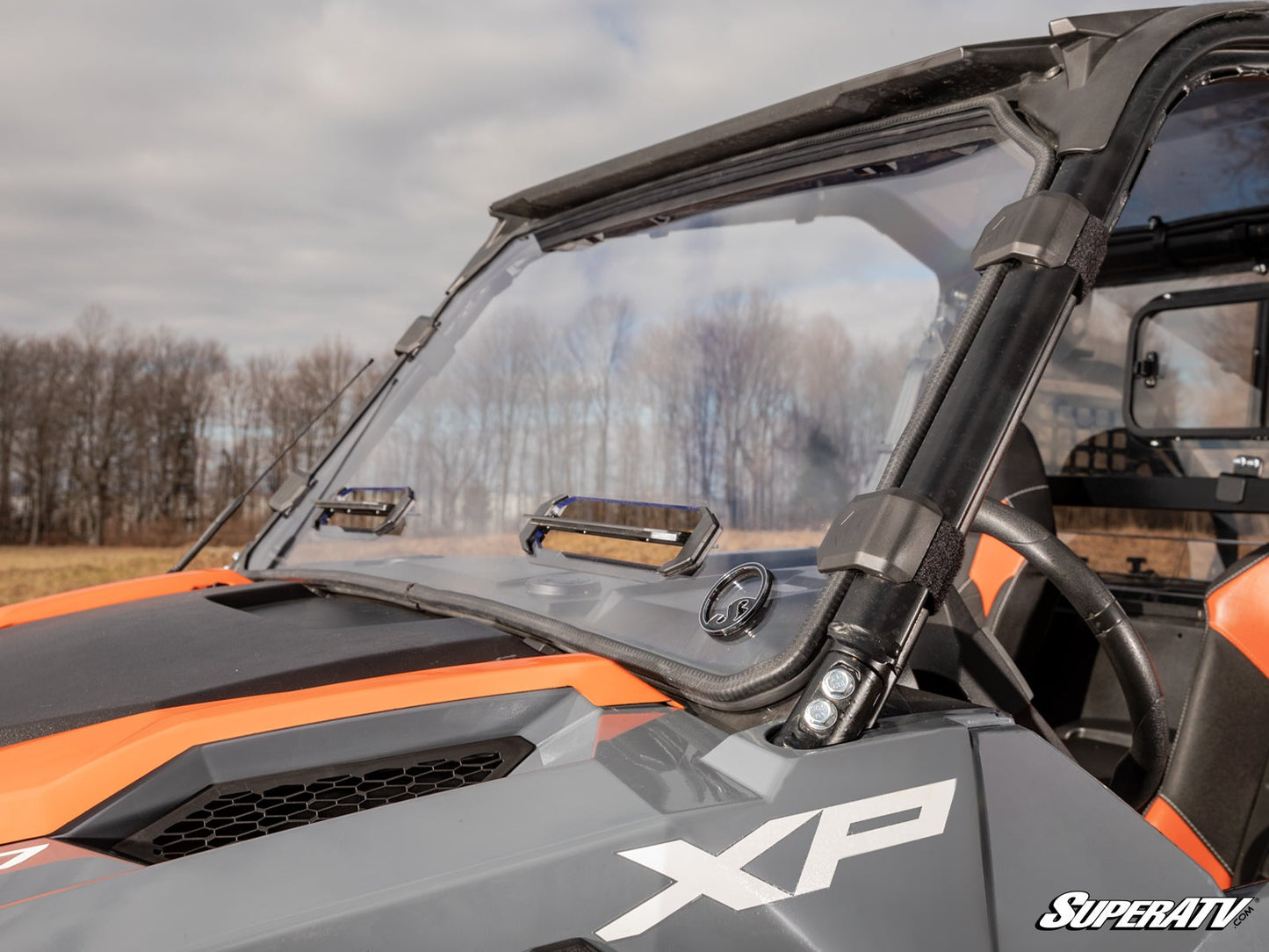 Polaris General Scratch-Resistant Vented Full Windshield