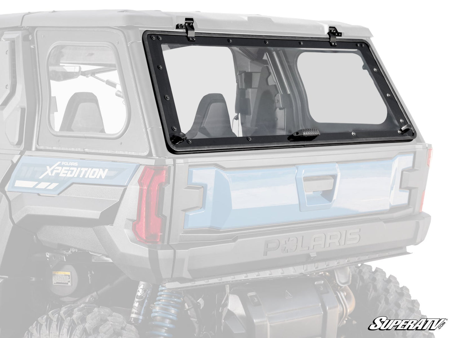 Polaris Xpedition ADV Rear Flip Windshield