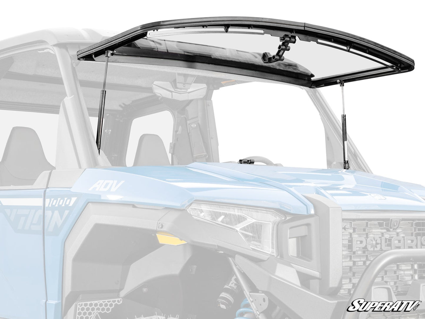 Polaris Xpedition Scratch-Resistant Flip Windshield