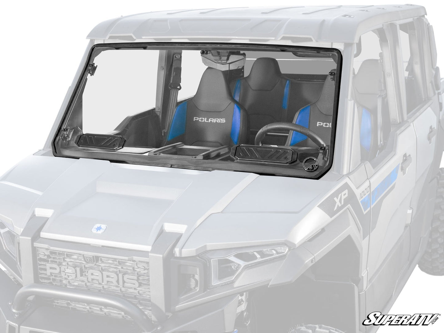 Polaris Xpedition Scratch-Resistant Vented Full Windshield