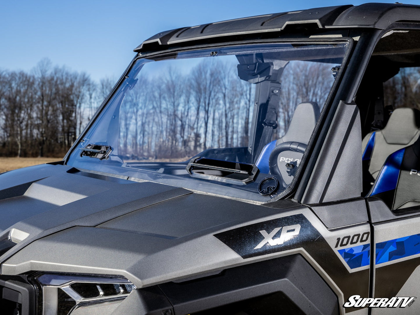 Polaris Xpedition Scratch-Resistant Vented Full Windshield