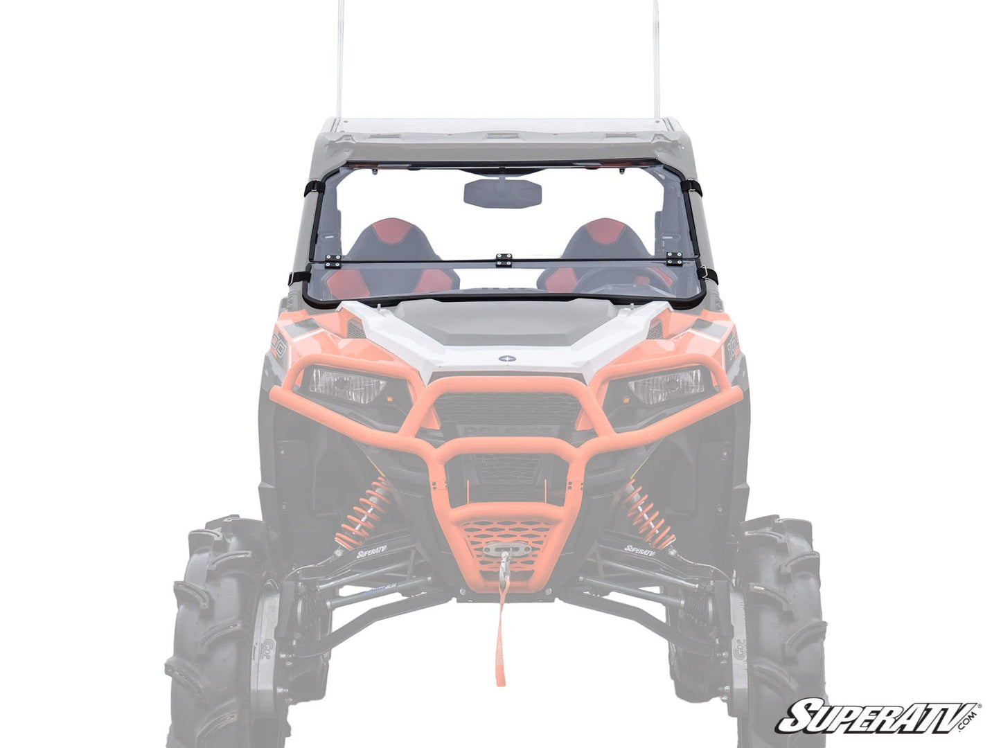 Polaris General XP 1000 Scratch Resistant Flip Down Windshield