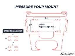 Polaris Ranger 1000 Winch Mounting Plate