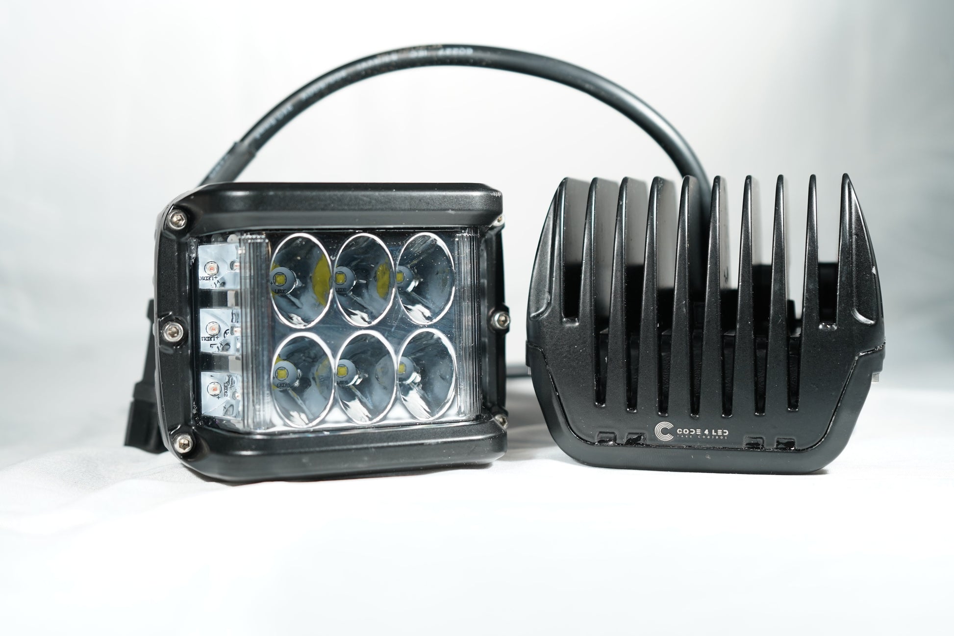 Code 4 Led Side Specific Side Shooter Pod Light