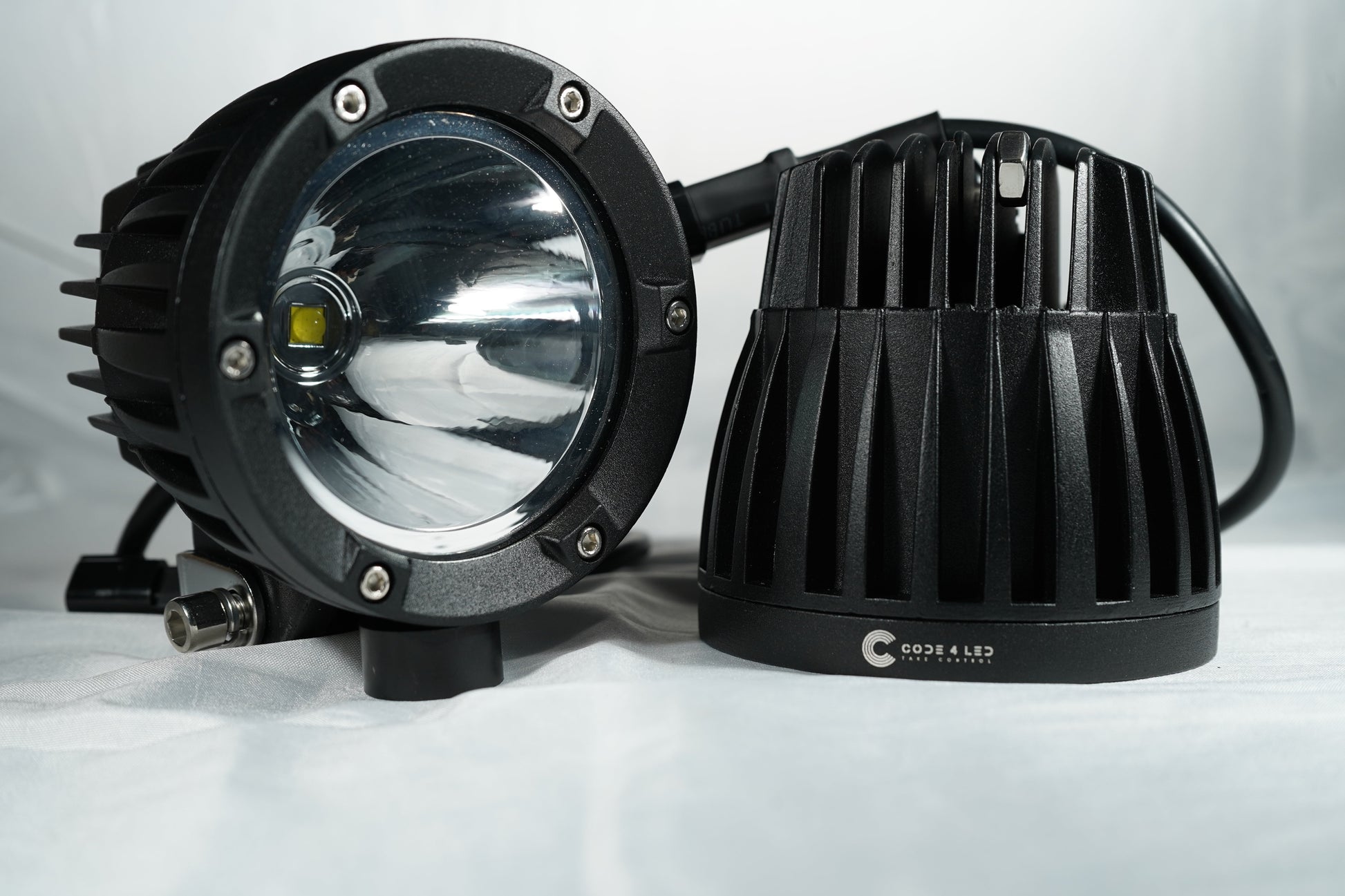 Code 4 Led 5 Inch Round Cyclone Pod Light