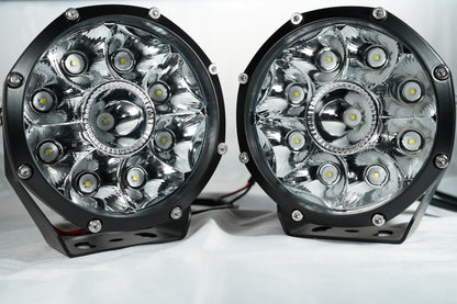 Code 4 Led Round Lazer Pod Lights