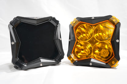 Code 4 Led 5 Inch Sqaure Dice Pod Light
