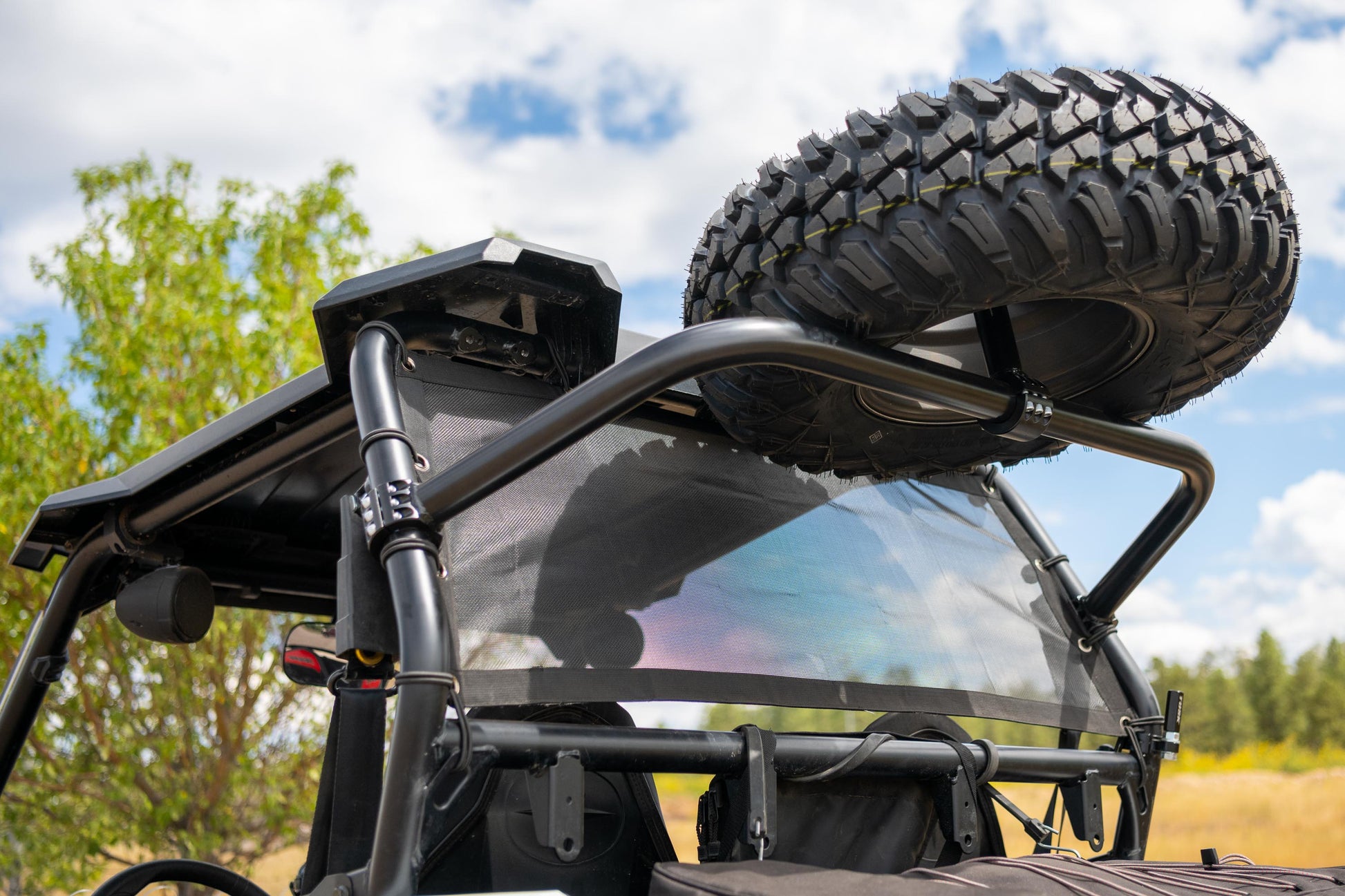 RZR 1000 S Dual Clamp Spare Tire Mount - Factory UTV