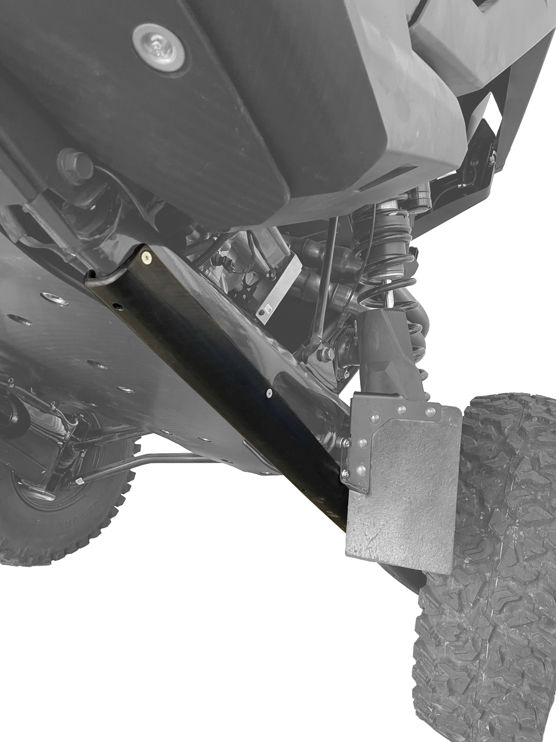 Polaris RZR Pro R UHMW Trailing Arm Guards - Factory UTV