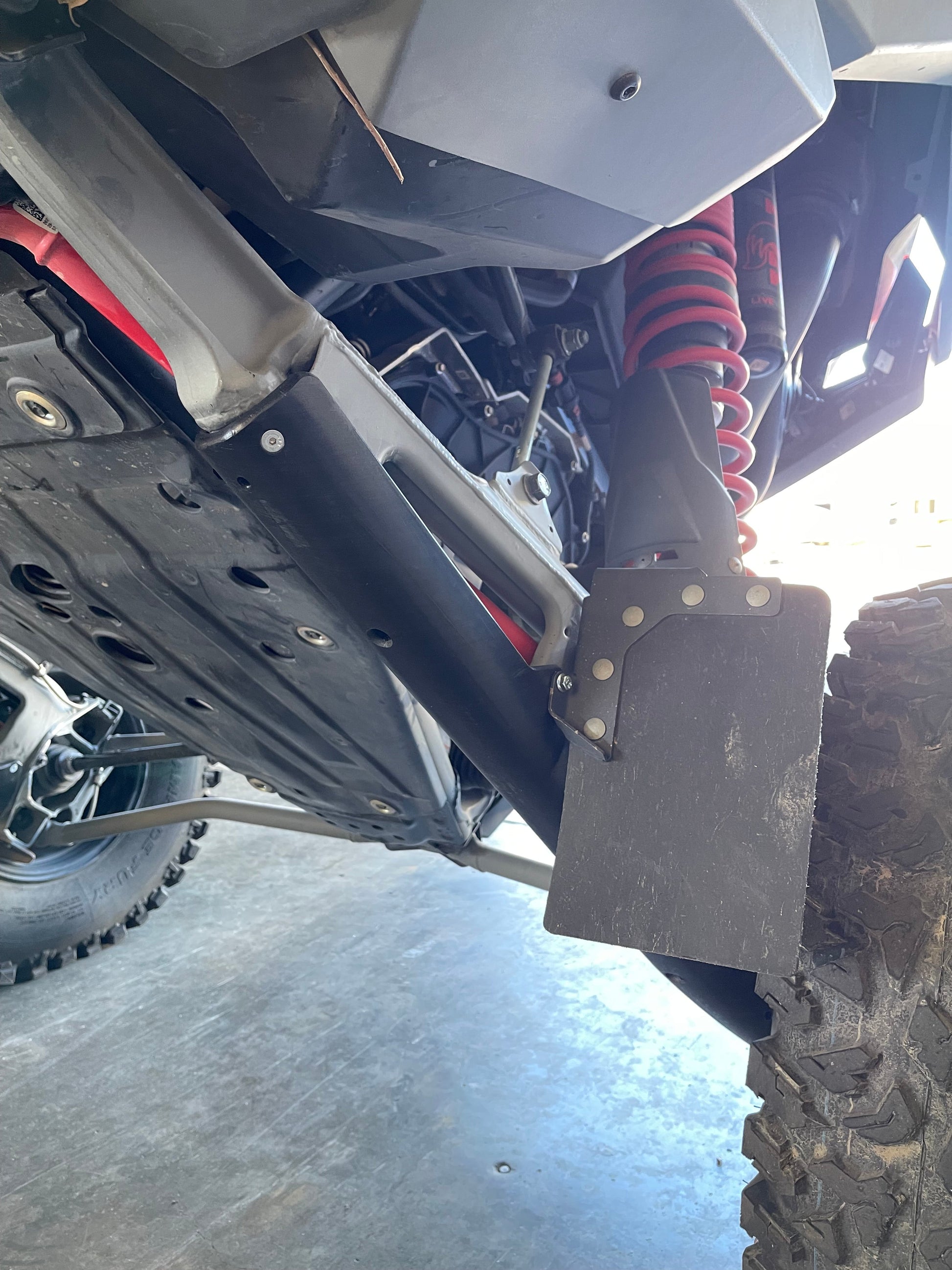 Polaris RZR Turbo R UHMW Trailing Arm Guards - Factory UTV