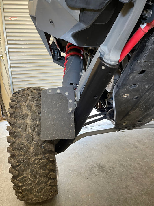 Polaris RZR Turbo R UHMW Trailing Arm Guards - Factory UTV