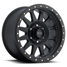 Aluminum Wheels 15x8 Double Standard MR304 Bolt Pattern 6 On 139.7 Offset -24 Lip Size 3.5 Matte Black MB Method