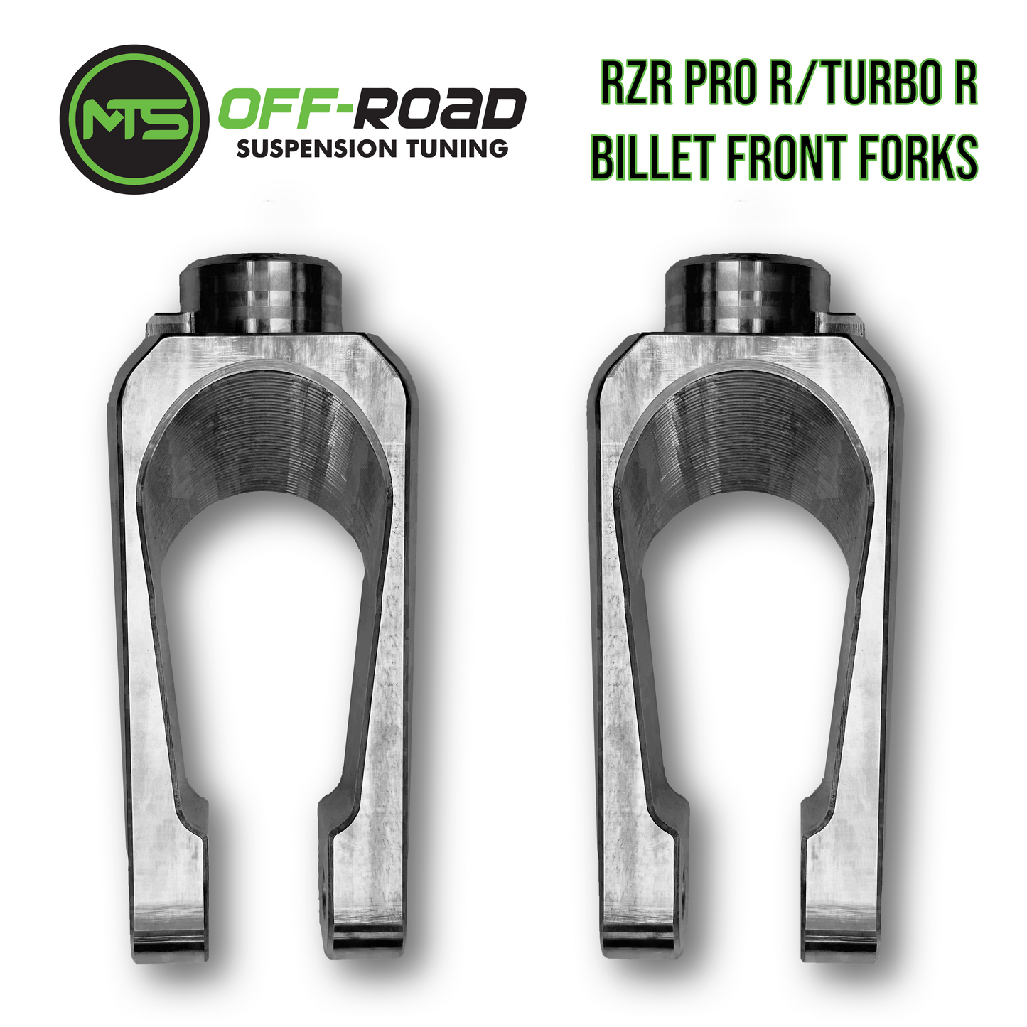 Polaris RZR Pro R/Turbo R Billet Front Shock Forks - Set of 2