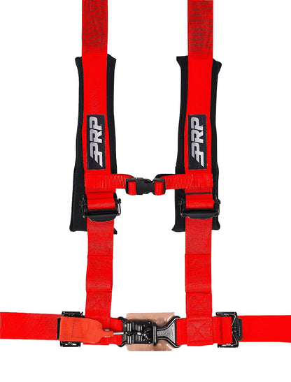 4.2 Harness with Latch and Link Lap Belt Red PRP Seats