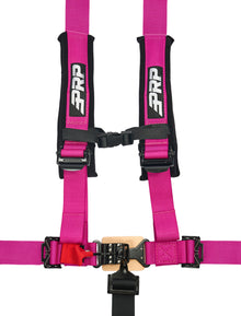 5.2 Harness with Shoulder Straps Sewn to Lap, Pink PRP Seats