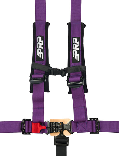 5.2 Harness with Shoulder Straps Sewn to Lap, Purple PRP Seats
