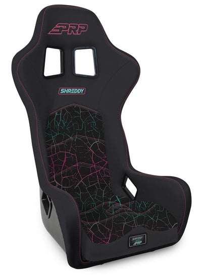 Shreddy Edition Alpha Composite Seat Extra Wide Cracked Pink PRP Seats