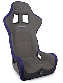 Shreddy Edition Alpha Composite Seat Extra Wide Gray and Purple PRP Seats