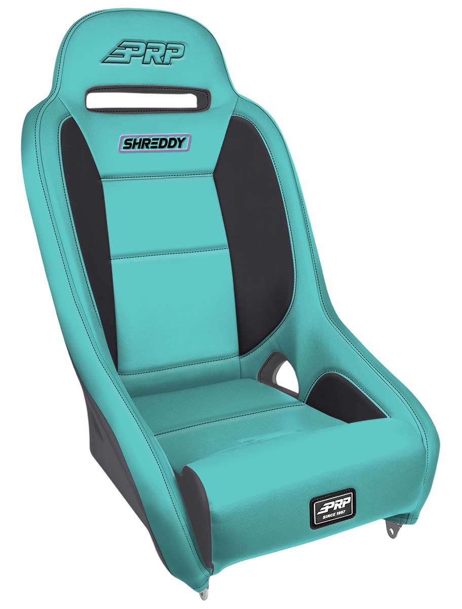 Shreddy Comp Elite Suspension Seat Teal and Black PRP Seats