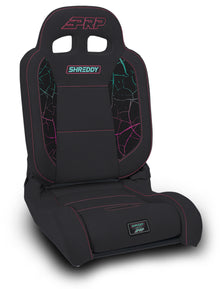 Shreddy Edition EnduroDaily Reclining Suspension Seat Cracked Pink Passenger PRP Seats