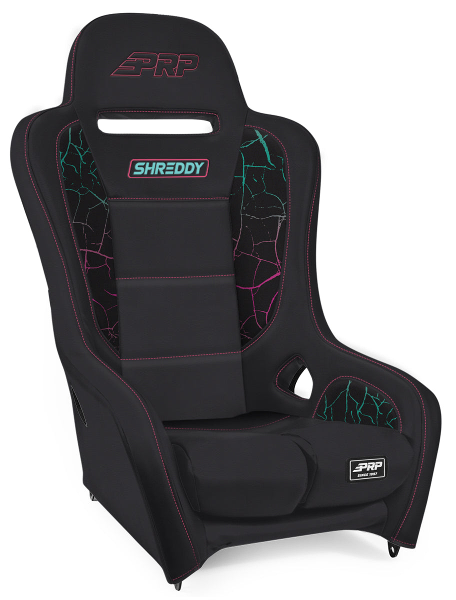 Shreddy Edition Podium Suspension Seat Cracked Pink PRP Seats