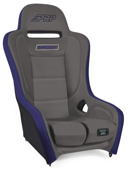 Shreddy Edition Podium Suspension Seat Gray and Purple PRP Seats