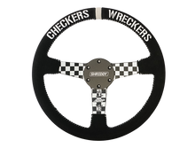 PRP X Shreddy Checkered Steering Wheel 13 Inch Diameter Checkered Deep Dish PRP Seats