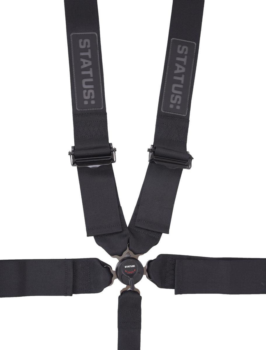 5 Point Camlock Harness Black PRP Seats