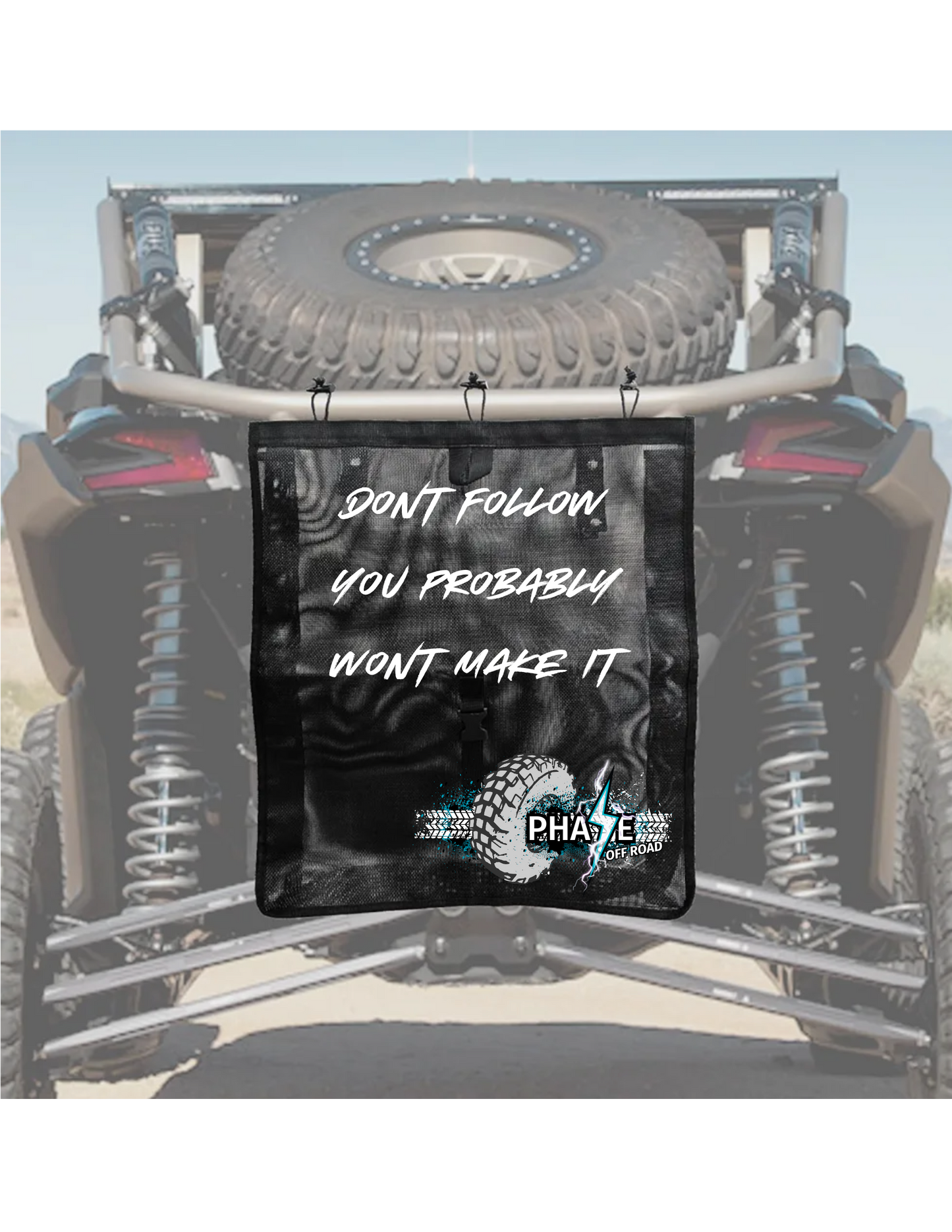 ATV/UTV Mesh Trash Sack-Don't Follow