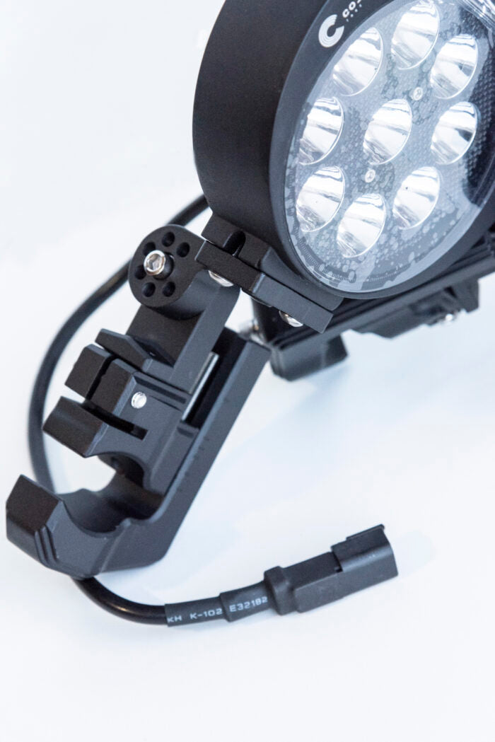 Code 4 Led Round Utv Sxs Lighted Side Mirror