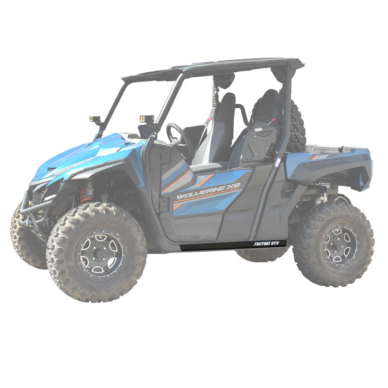 Yamaha Wolverine X2 & X4 UHMW Rock Sliders - Factory UTV