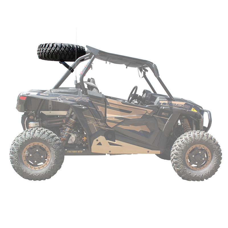 Polaris RZR XP Above the Roof Spare Tire Mount - Factory UTV