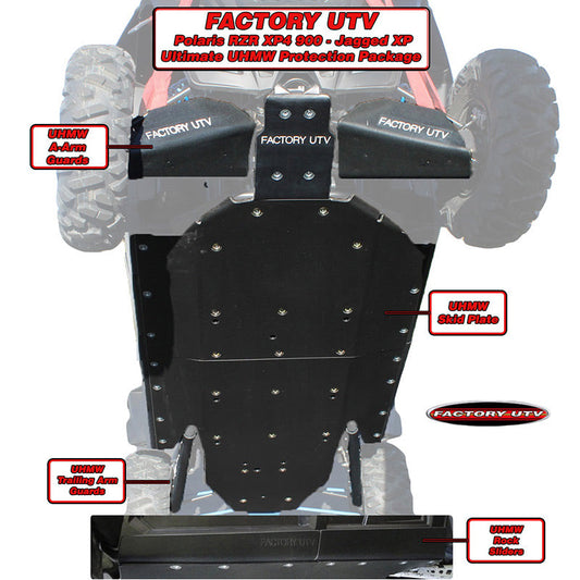 Polaris RZR XP 4 1000 UHMW Ultimate Package - Factory UTV