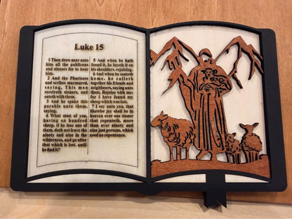 Interchangeable Wooden Bible Story Display