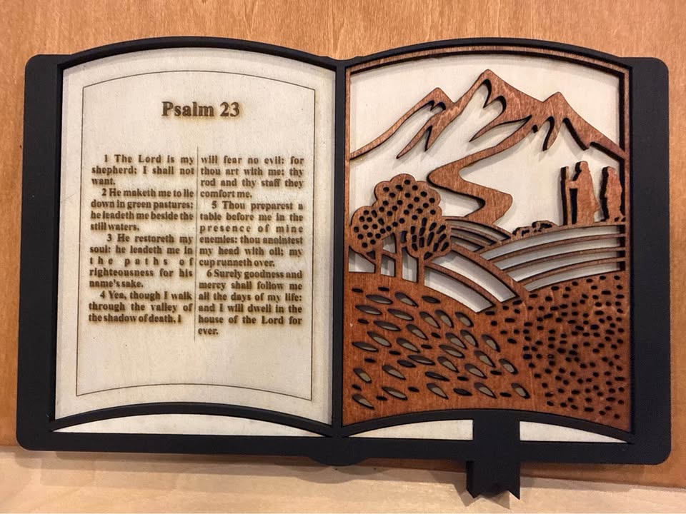 Interchangeable Wooden Bible Story Display