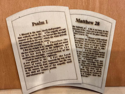 Interchangeable Wooden Bible Story Display
