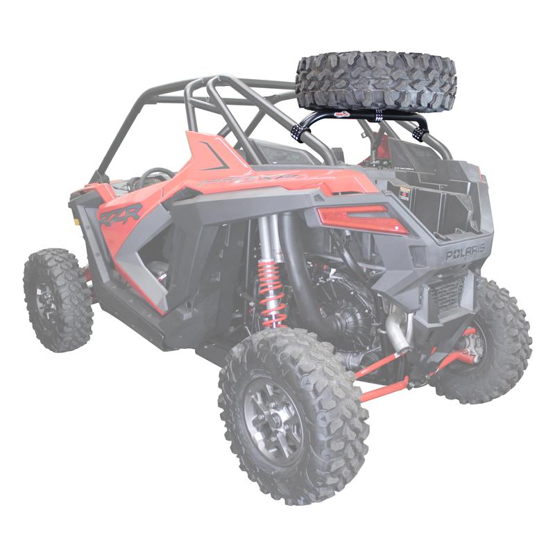 Polaris RZR Pro XP Dual Clamp Spare Tire Mount - Factory UTV