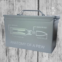 Anatomy of a Pew Laser-Engraved Ammo Can – Tactical Metal Storage Box