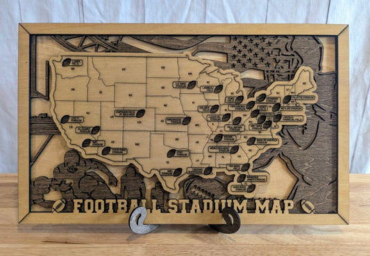 Football Stadium Map