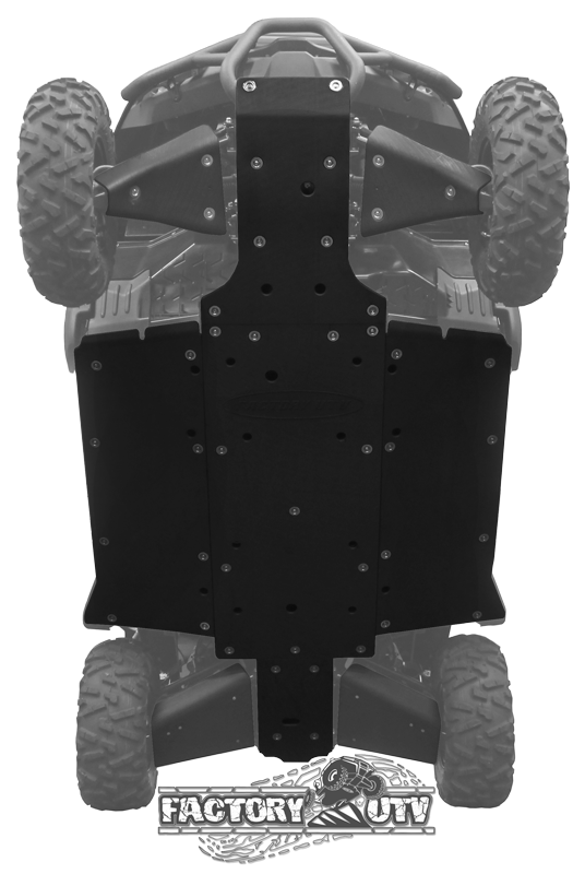 Yamaha Wolverine R-Spec UHMW Skid Plate - Factory UTV