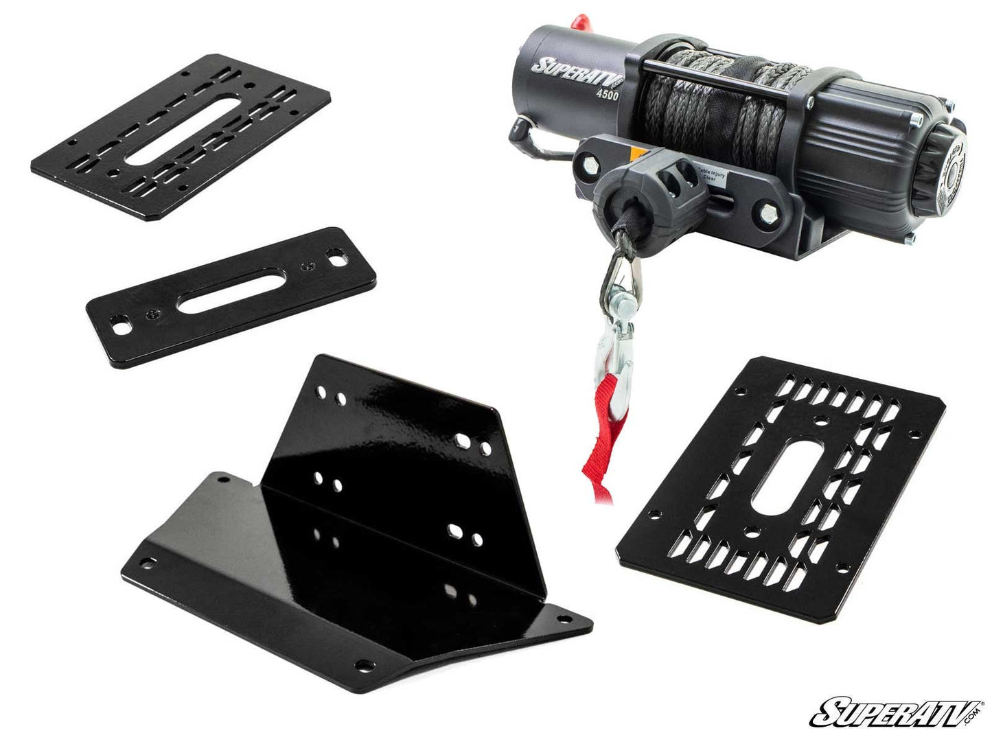 Ranger XP Kinetic Winch Mounting Plate