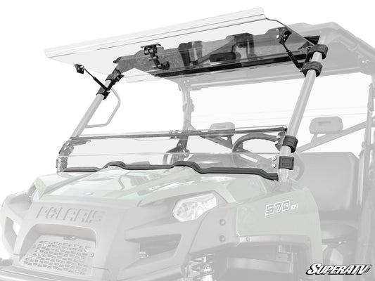 Polaris Ranger 500 Scratch Resistant Flip Windshield