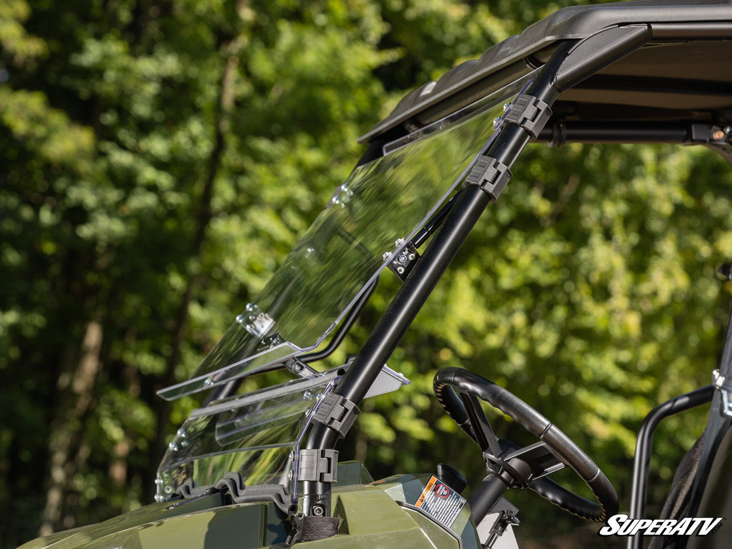 Polaris Ranger 500 Scratch Resistant Flip Windshield