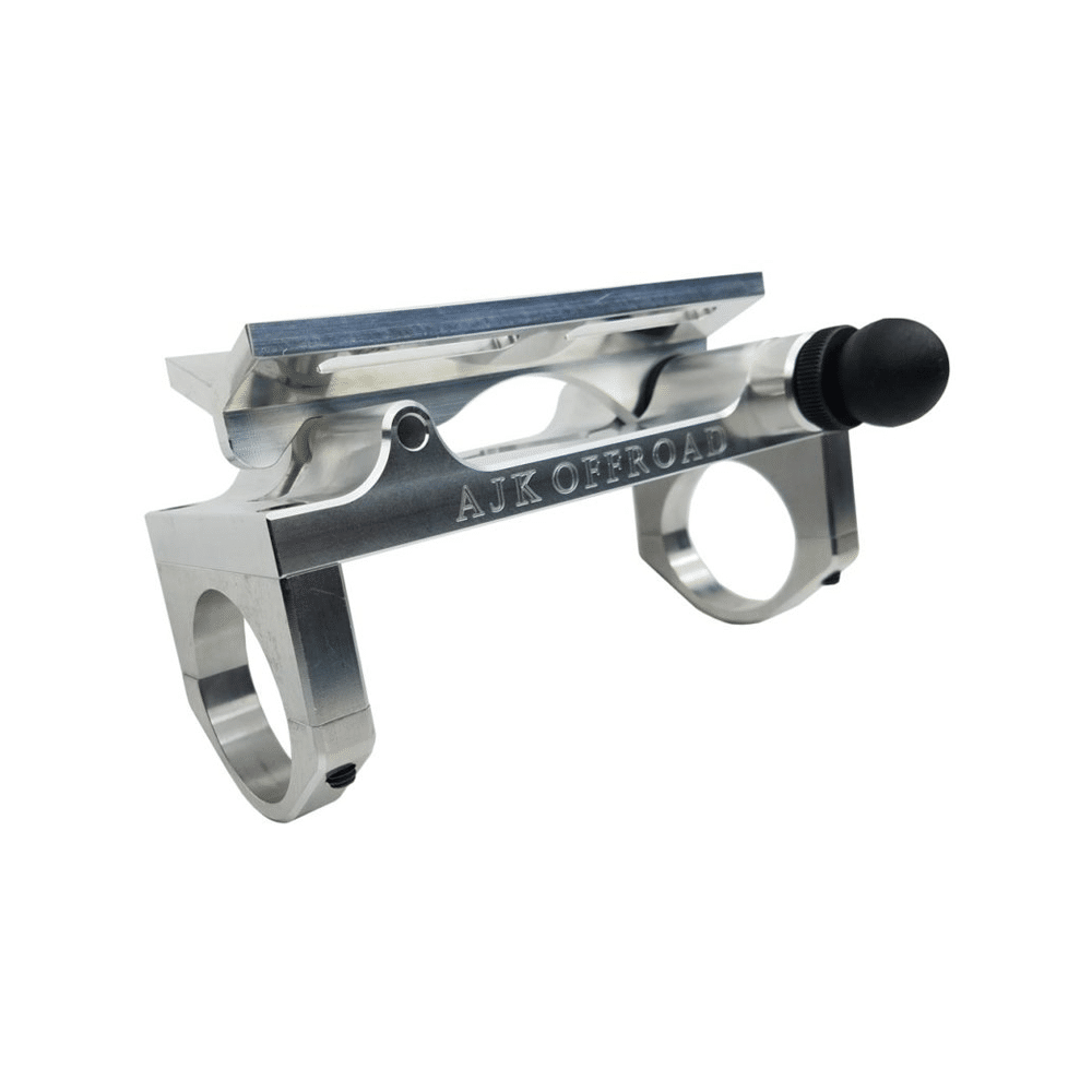 Quick Shot Fire Extinguisher Mount - Quick Release - Truck, Jeep, ATV, SXS Part  AJK Offroad 1.50" Raw Aluminum 