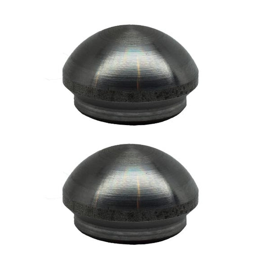 Tubing End Cap - Rounded - 2 Pack - Off Road Trucks, Jeeps, ATVs, SXS  AJK Offroad 2.00"  