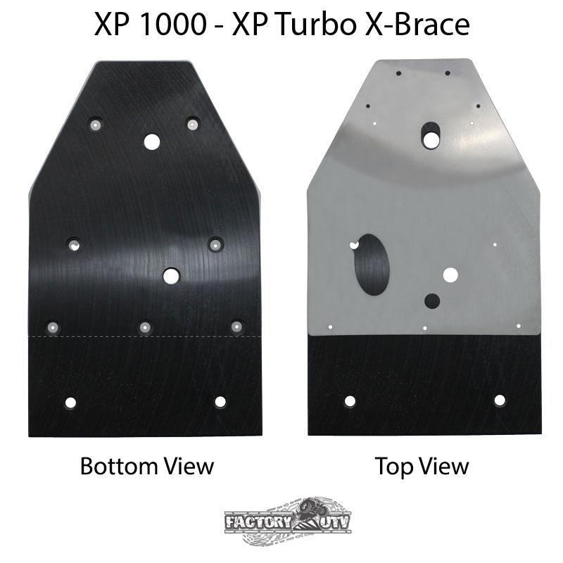 Polaris RZR XP 900 UHMW Skid Plate - Factory UTV